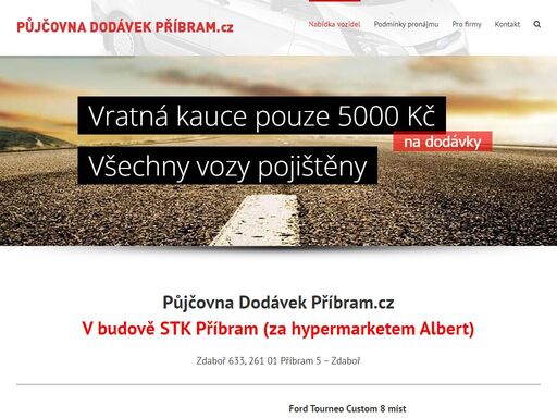 www.pujcovnadodavekpribram.cz