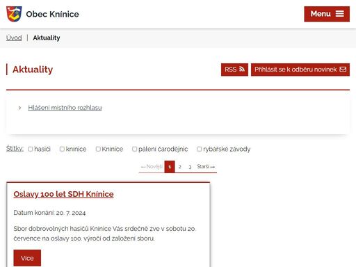 www.obec-kninice.cz
