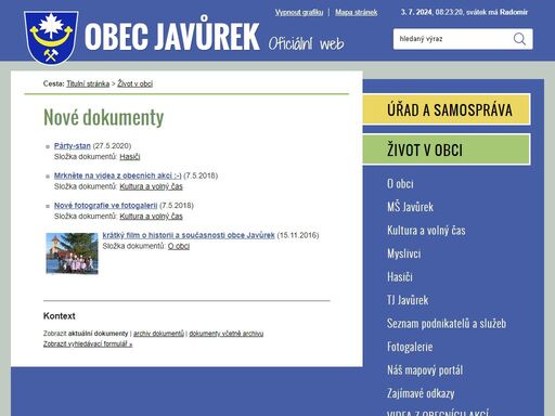 www.obecjavurek.cz