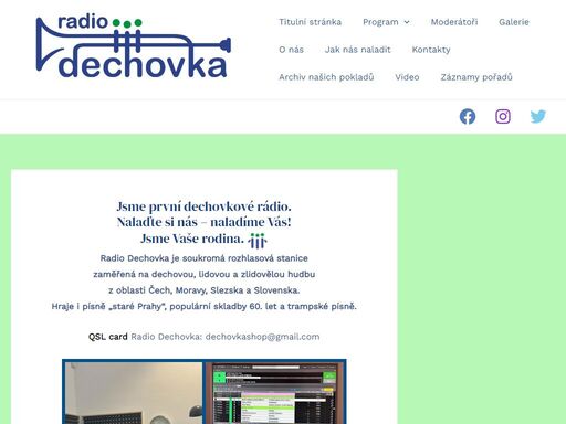 www.radiodechovka.cz