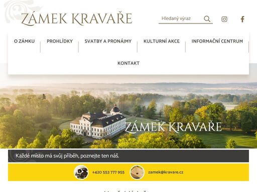 www.zamekkravare.cz