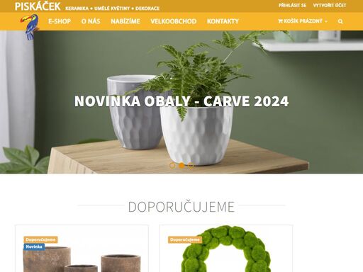 www.keramika-piskacek.cz