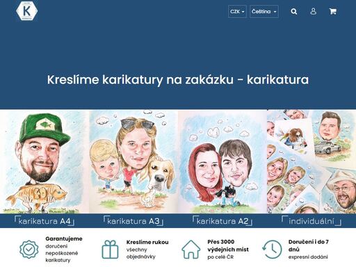 nakreslíme karikaturu i vám. originální karikatury kreslené poctivou rukou  za super ceny




toužíte obdarovat své blízké opravdu originálním a osobitým dárkem, nestíháte nic vyrobit, nebo zkrátka nemáte talent se do vyrábění dárku pustit sami? věnujte obrázek, který potěší a zároveň pobaví. nechte si u nás…