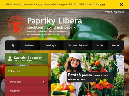 papriky libera je firma v moravsloslezském kraji, která se již řadu let specializuje na hybdridní šlechtění paprik.