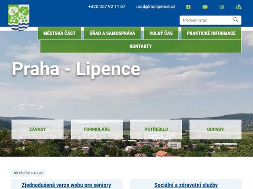 www.praha-lipence.cz