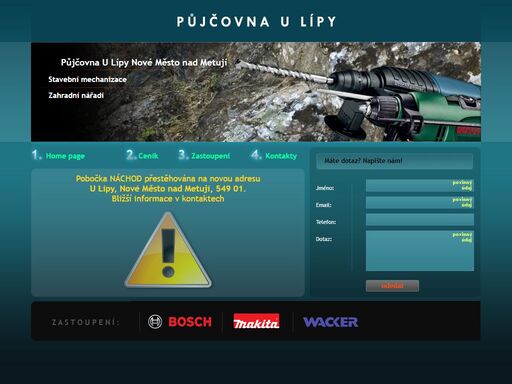 www.pujcovna-ulipy.cz