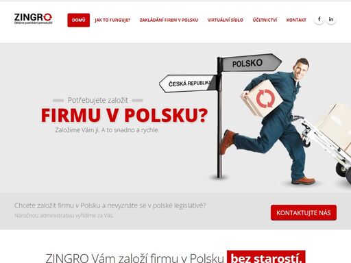 zingro s.r.o. zakládání společností v polsku a v čr