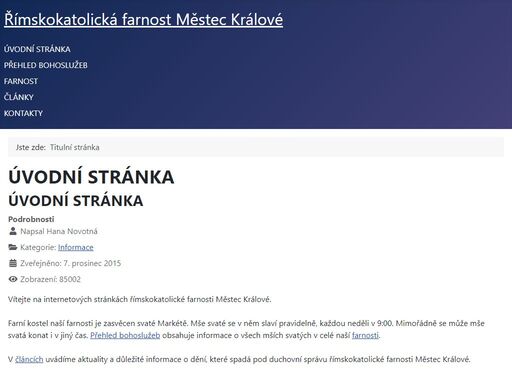 www.farnostmestec.cz