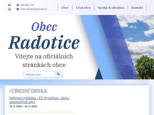 www.obec-radotice.cz
