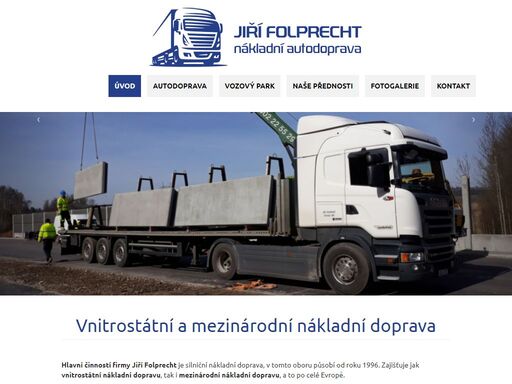 jiří folprecht – nákladní autodoprava, čerčany 558