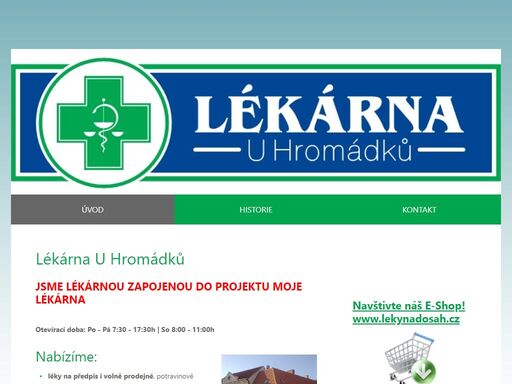 www.lekarnauhromadku.cz