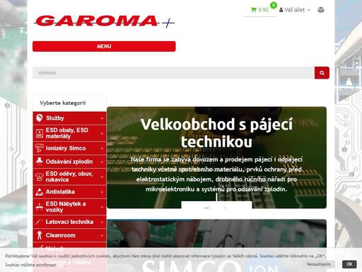 www.garoma.cz