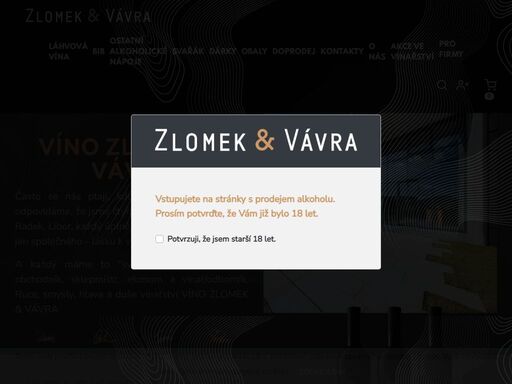 www.vinozlomekvavra.cz