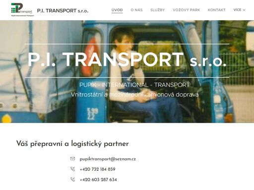 váš přepravní a logistický partner