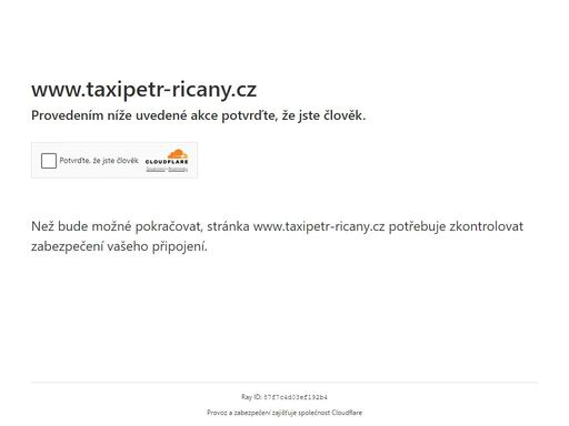 www.taxipetr-ricany.cz