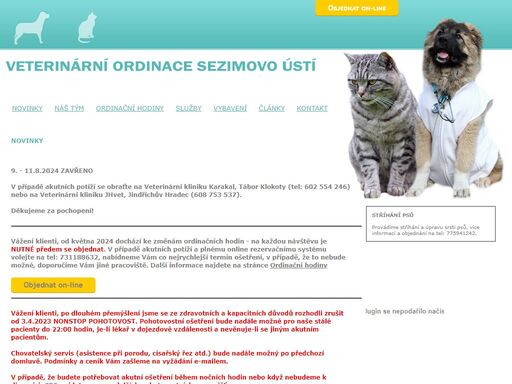www.veterina-sezimovo-usti.cz