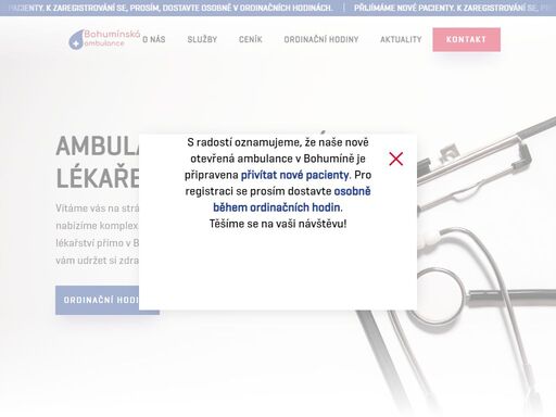 www.bohuminska-ambulance.cz