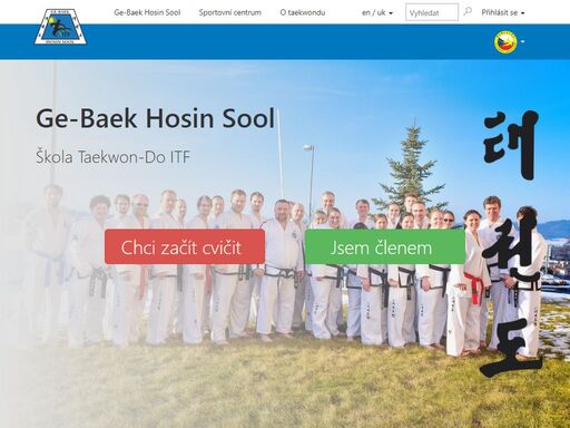 ge-baek hosin sool - největší škola taekwondo itf v české republice. rozpis tréninků, harmonogram akcí, fotogalerie, videogalerie, teorie taekwonda.