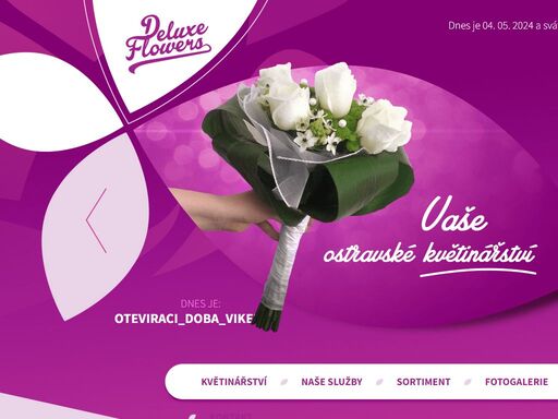 www.deluxeflowers.cz