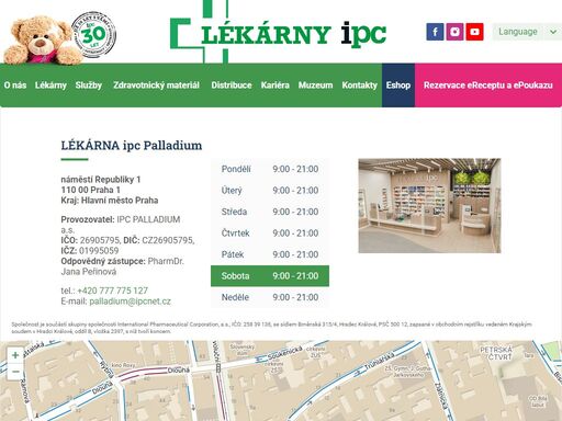 lékárny ipc – tradiční české lékárny. vše začalo sametovou revolucí a spuštěním postupné privatizace státních lékáren v naší zemi.