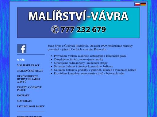 www.malirstvi-vavra.cz