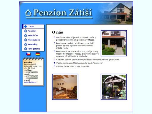 www.penzion-zatisi.eu