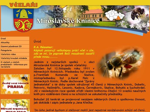 www.miroslavske-kninice.cz/vcelari