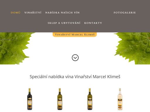 víno klimeš je malé vinařství v jihomoravské obci hrušky. marcel klimeš je malý vinař, který obhospodařuje 7,2 ha vlastních vinic v hruškách na moravě.