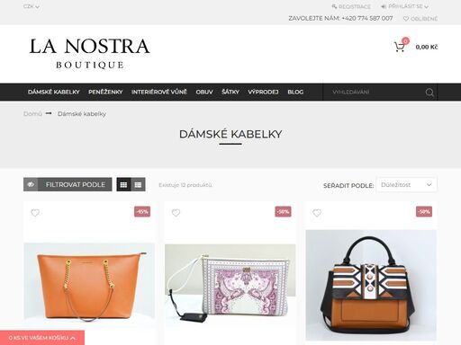 www.boutique-lanostra.cz