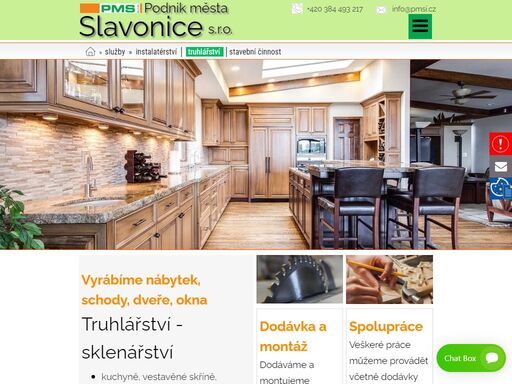 podnik města slavonice s.r.o. - truhlářství