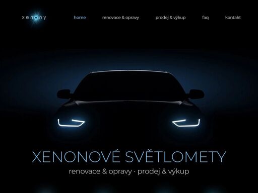 renovace, oprava, prodej a výkup xenonových světlometů
