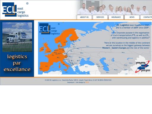 ec logistics website