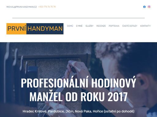 děláme přesně ty věci, na které si sami netroufnete, nechce se vám do nich, nebo k nim nemůžete doma nikoho přemluvit.