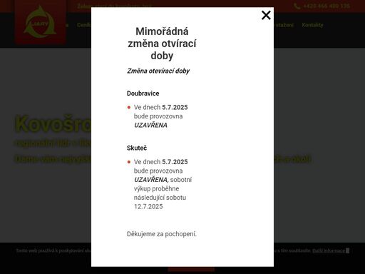 spolehněte se na nejvyšší ceny za výkup kovu v pardubickém regionu. v pardubicích najdete naše 2 sběrné dvory. 25 let zkušeností | moderní technika
