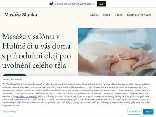masáže v salónu v hulíně či u vás doma s přírodními oleji pro uvolnění celého těla rezervovat zrelaxujte se po náročném dni, nechte se hýčkat. služby dopřejte si odpočinek s masáží v příjemném prostředí masážního salónu v hulíně nebo ve vašem domově. nabízím klasickou masáž zad a nohou, rukou, šíje, lymfatickou masáž k zastavení vznikající…