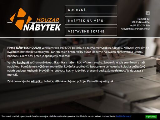 nábytek houzar - výroba kuchyní a zakázková výroba nábytku