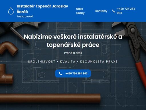 instalatér praha, topenář praha, oprava vody, rekonstrukce koupelny, výměna kotle, jaroslav řezáč, havárie vody, instalace topení, instalatér nonstop praha instalatér a topenář v praze a okolí. kvalitní opravy, montáže i rekonstrukce. spolehlivost a zkušenosti. kontaktujte nás ještě dnes!