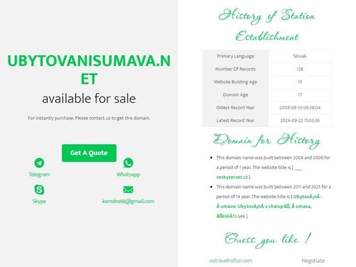 ubytovanisumava.net this domain name is for sale. owning a suitable domain name will help you achieve greater success in your career. for any business consultation about ubytovanisumava.net, please contact us! ! !