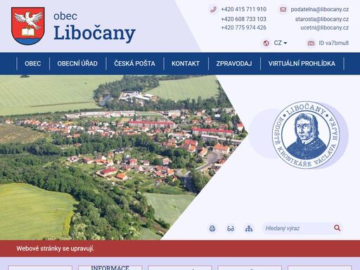 oficiální stránky obce libočany