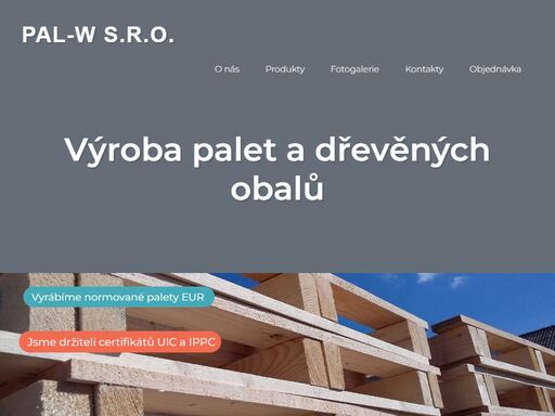 výroba palet, výkup palet, prodej palivového dřeva - nymburk a okolí.