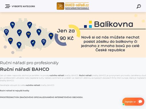 bahco ruční nářadí pro profesionály. ruční nářadí značky bahco pro kutily i profesionály se vyznačuje vysokou kvalitou a trvanlivostí.