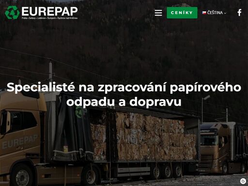 poskytujeme komplexní služby v oblasti zpracování druhotných surovin, včetně papírového odpadu.
