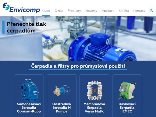 již více než 20 let se zaměřujeme na obor čerpací a filtrační techniky pro průmyslové použití. od počátku poskytujeme komplexní servis, včetně okamžitého dodání náhradních dílů ze skladů. pro více informací nás neváhejte kontaktovat.