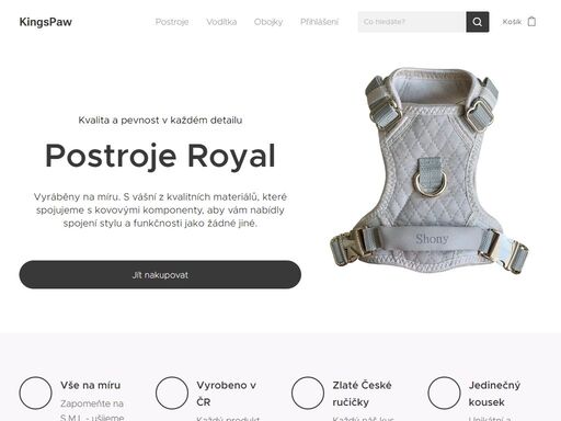 kvalita a pevnost v každém detailu