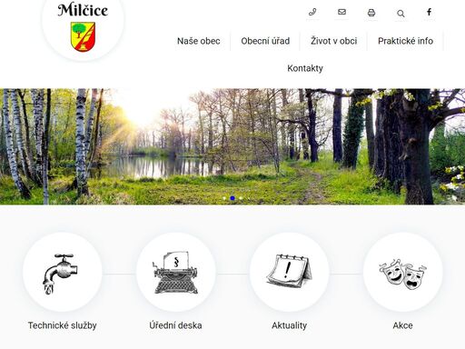 oficiální stránky obce