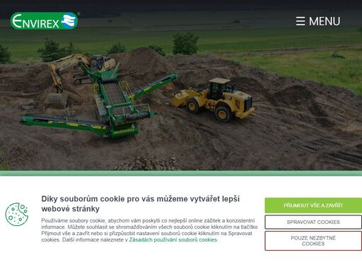 ochrana životního prostředí, sanace ekologických záteží, odstranění odpadů, envirex holding, a.s.