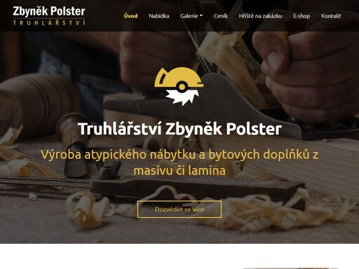 vyrábíme atypický nábytek a bytové doplňky na míru z masívu i z lamina, odvádíme poctivou truhlářskou práci přesně podle zadání a představ zákazníka.