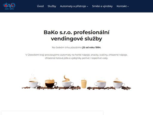 kompletní služba zahrnující instalaci, obsluhu, údržbu a doplňování nápojových a potravinových automatů.