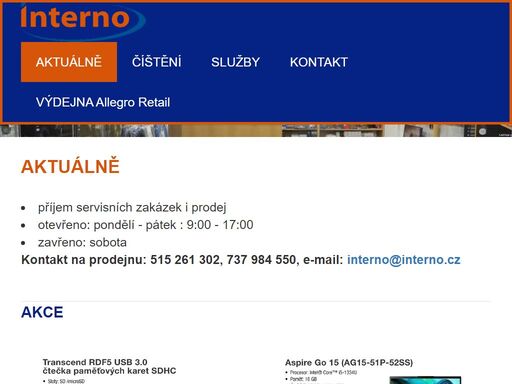 interno s.r.o. horní česká 25, znojmo