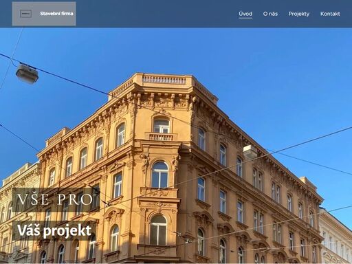 jsme stavební firma s pevným základem v řemesle, která se specializuje na kompletní rekonstrukce bytů a bytových jader, zateplování i renovace fasád. realizujeme ozdobné štukové prvky s historickým výrazem, provádíme sanace vlhkého zdiva, bourací a přípravné práce i veškeré interiérové úpravy.spolehlivě. odborně. s citem pro detail. naše práce je...